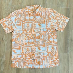 NWOT quiksilver waterman comfort fit button-down shirt